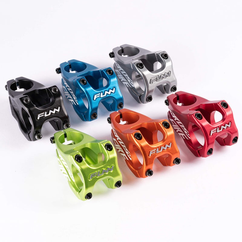 Funn Crossfire Mountain Bike Stem with 31.8mm Bar Clamp - Durable and Lightweight Alloy Bicycle Stem for Mountain Bike and BMX Bike, Length 50mm stem (Gray) - Image 2